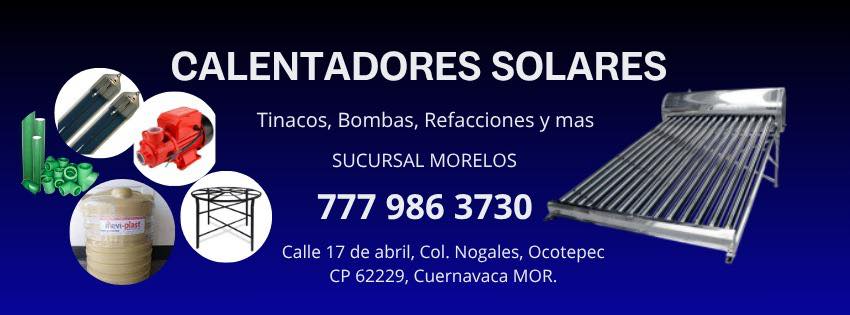 Calentadores solares